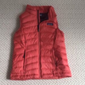 Kids Red Puffer Vest